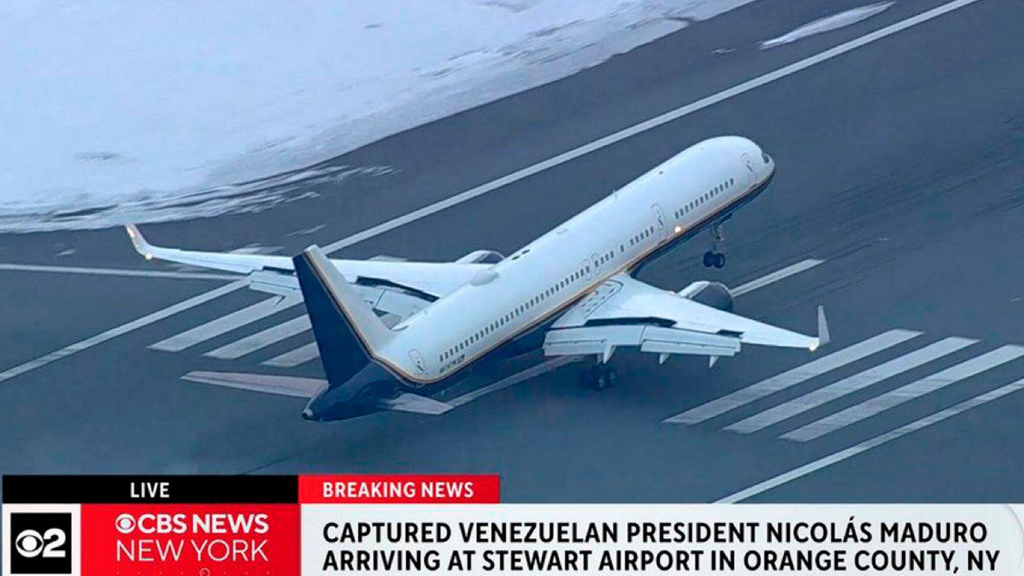 Avión, Nicolás Maduro