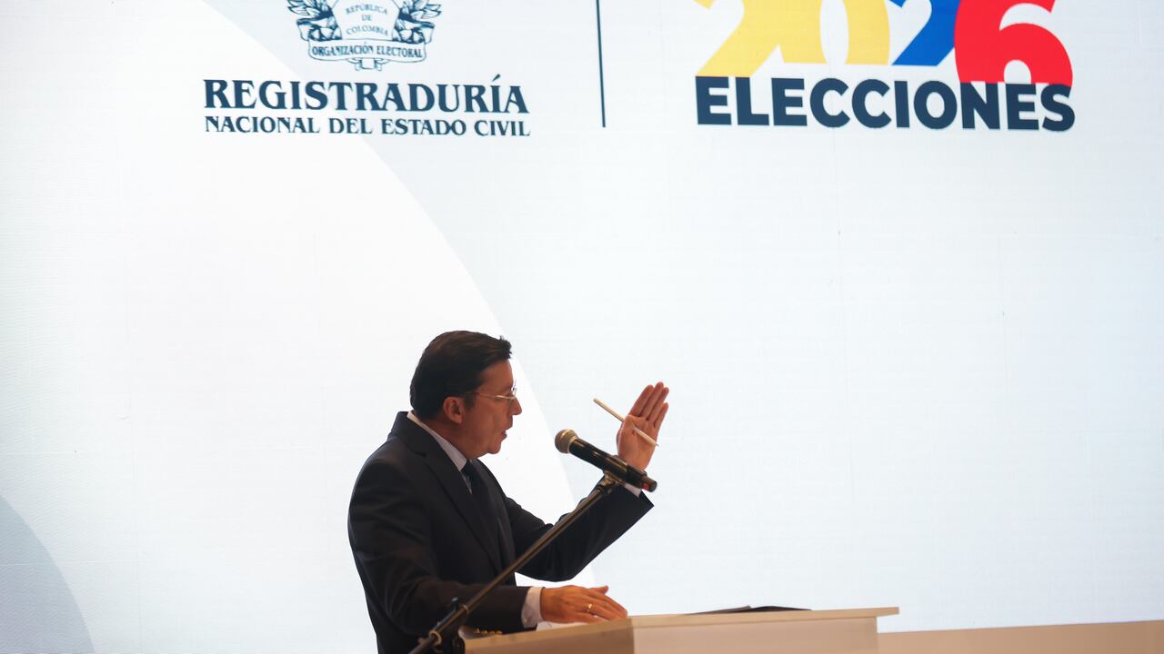 Registrador Nacional Hernán Penagos.