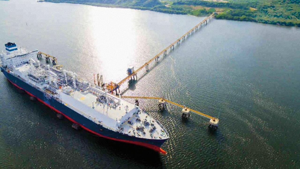 La planta regasificadora de SPEC en el Caribe abastece a las térmicas y puede ofrecer excedentes al mercado.