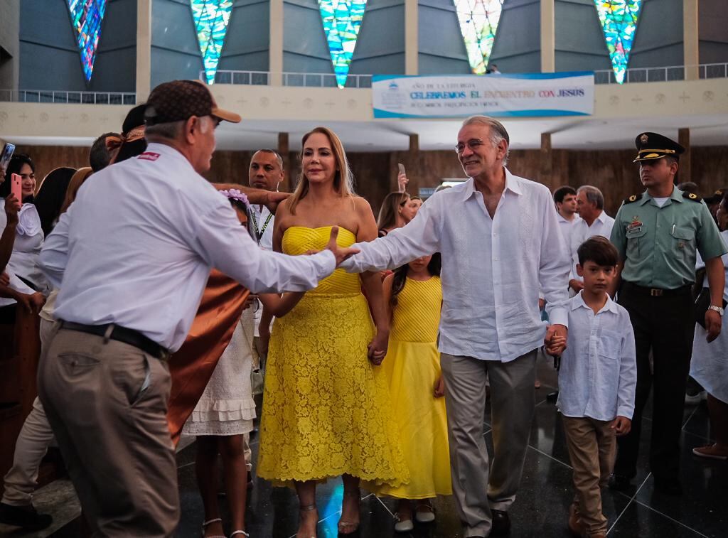 Posesión de Eduardo Verano de la Rosa como gobernador de Atlántico