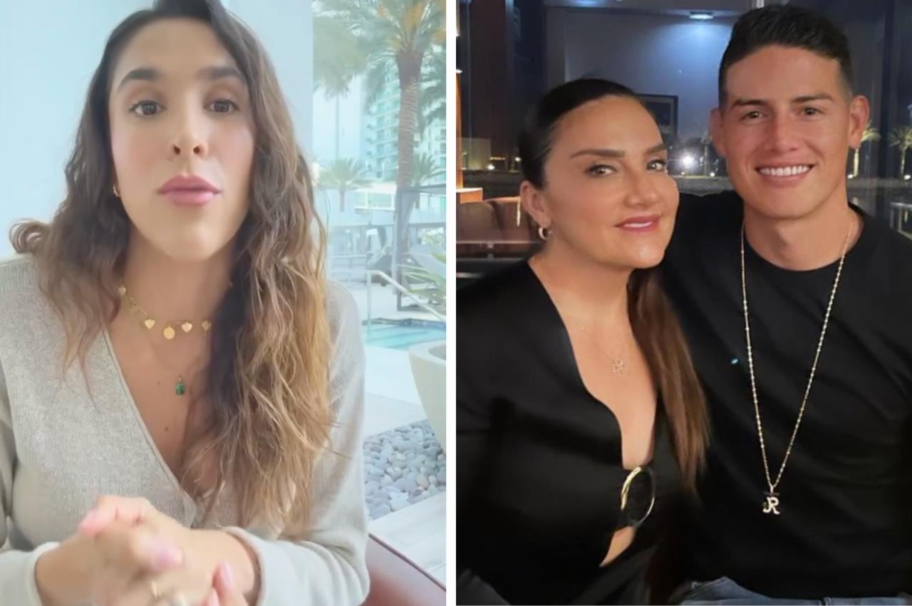 Mamá de James Rodríguez dejó a un lado a Daniela Ospina