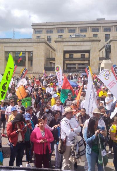 Marchas a favor del Gobierno de Gustavo Petro este jueves 20 de julio