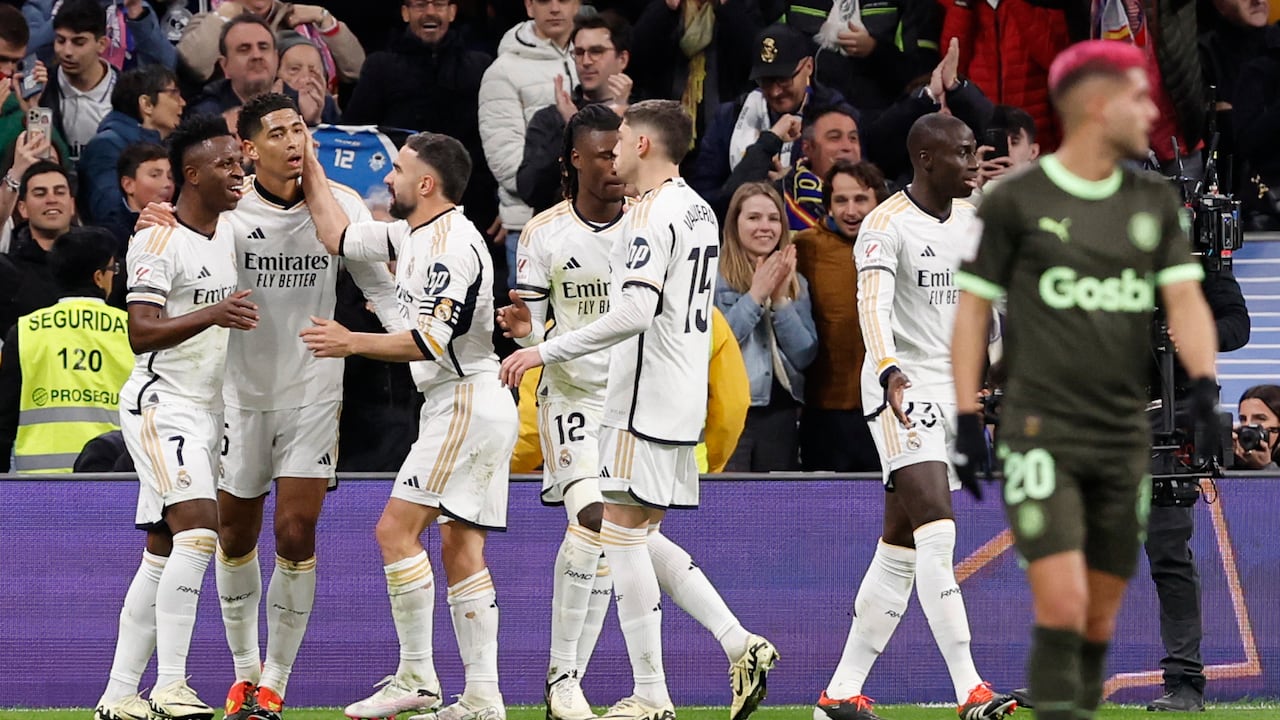 Real Madrid, con 61 puntos, se puso como el único líder de LaLiga