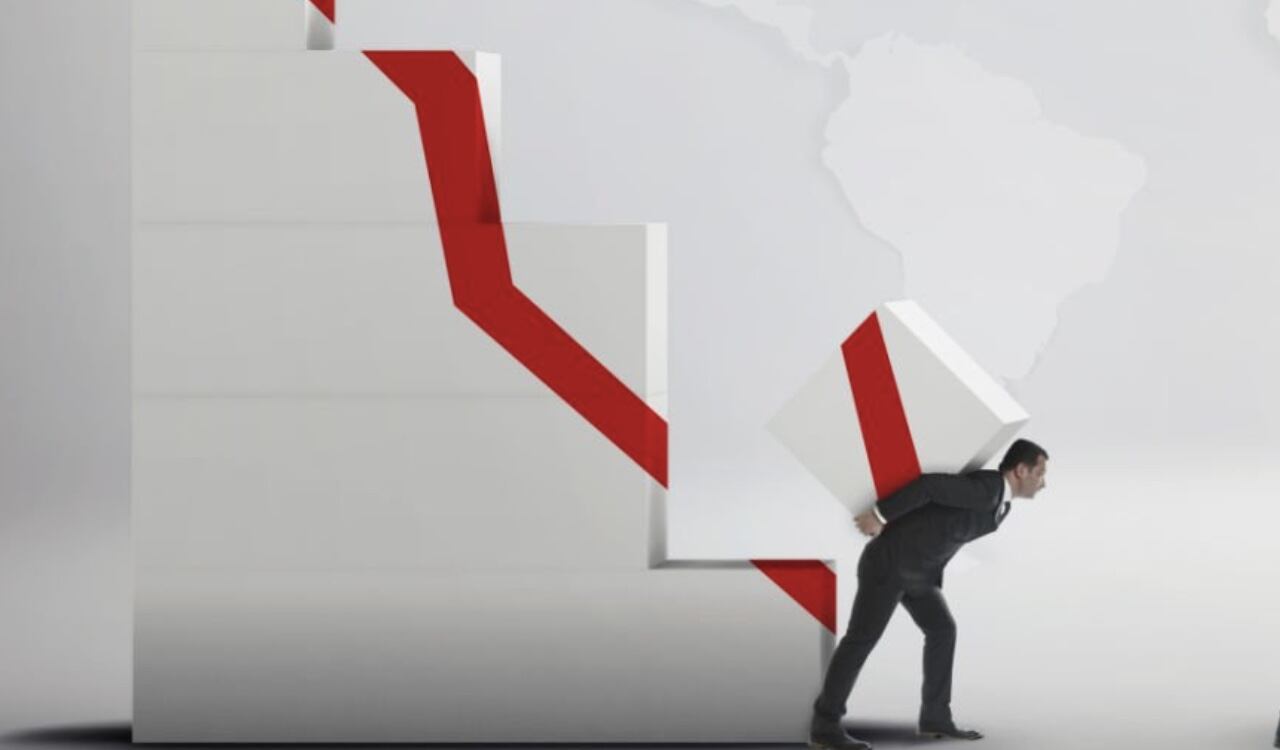 La economía de Chile nada que despega.