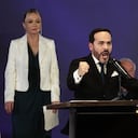 Acto de entrega de credenciales mediante el cual Abelardo De La Espriella y José Manuel Restrepo Abondano serán acreditados como presidente y vicepresidente de la República de Colombia para el periodo constitucional 2026–2030.