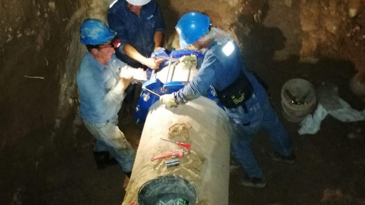 El 10 % del municipio está sin agua.