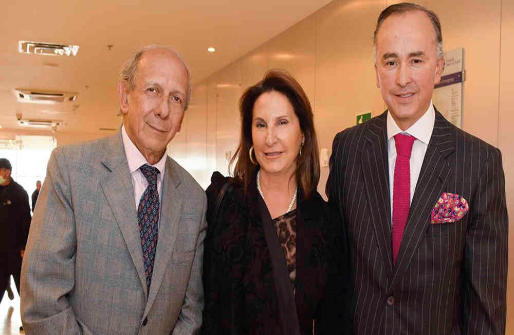 Jaime Toro, Claudia de Valenzuela y Roosevelt Fajardo.
