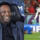 Pelé envió un mensaje de apoyo a Cristiano Ronaldo tras la eliminación de Portugal del Mundial.