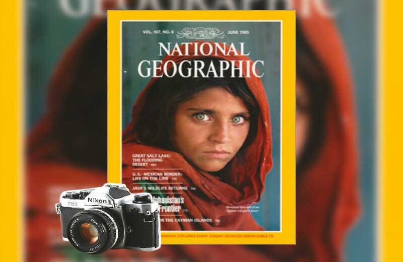 ‘La niña afgana’, de Steve McCurry, se retrató con una Nikon FM2.