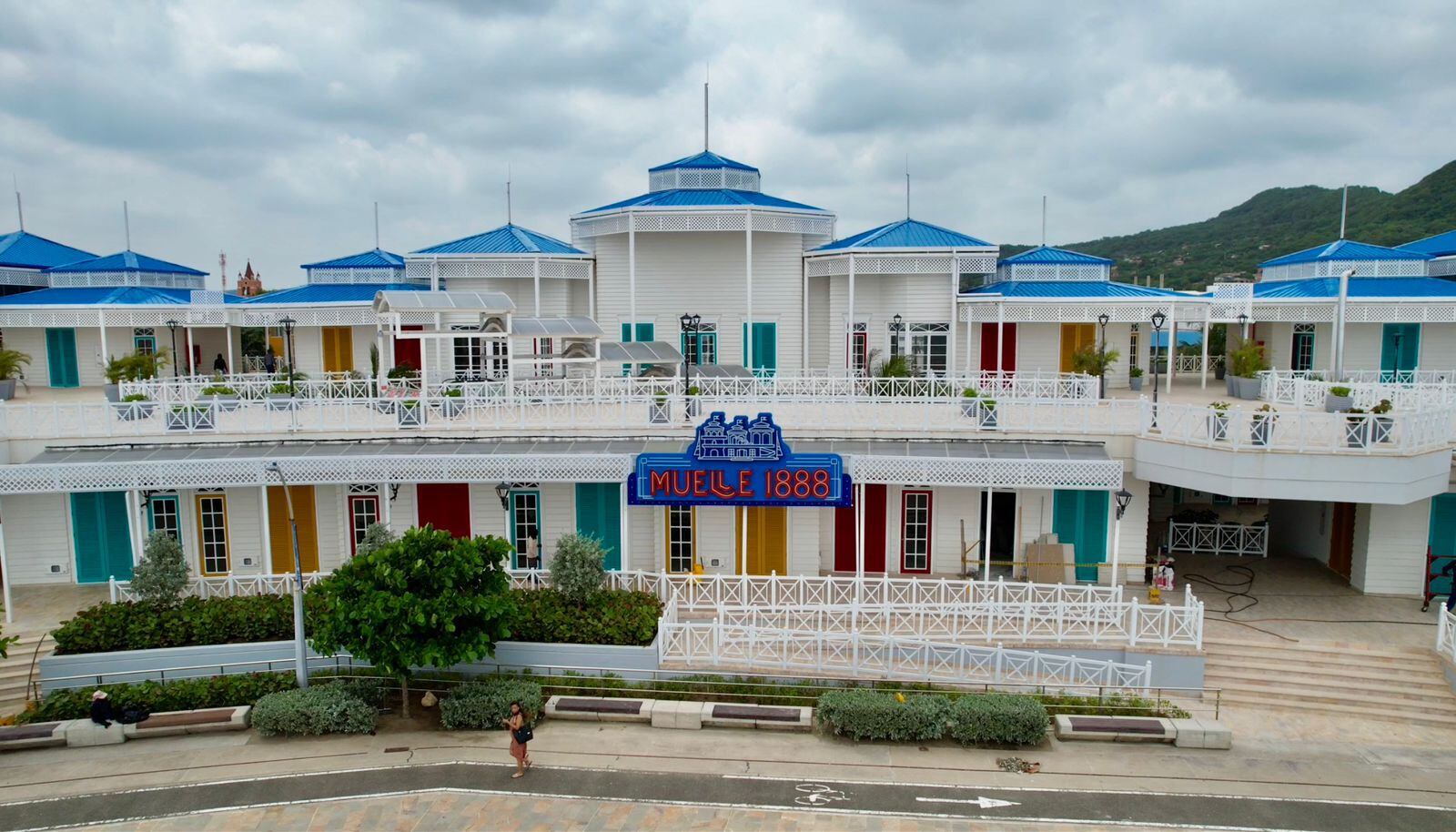 Muelle 1888, situado en Puerto Colombia, Atlántico.