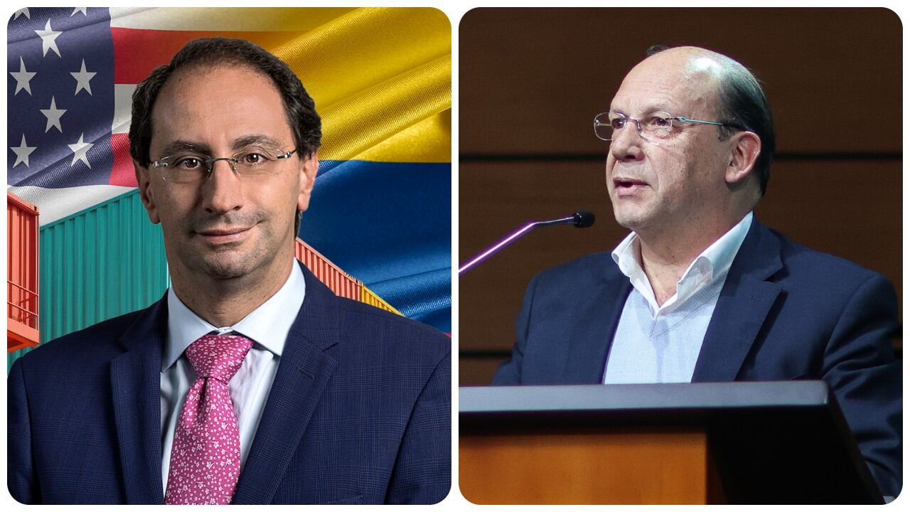 De izquierda a derecha: José Manuel Restrepo y Germán Ávila.