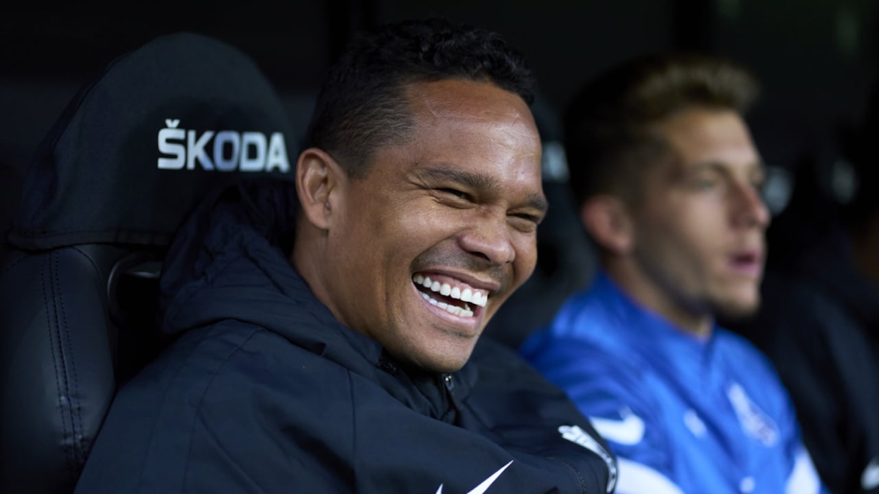 VALENCIA, SPAIN - MARCH 05: Carlos Bacca of Granada CF looks on during the Copa del Rey match between Valencia CF and Granada CF at Estadio Mestalla on March 05, 2052 in Valencia, Spain. (Photo by Getty Images/Aitor Alcalde Colomer)