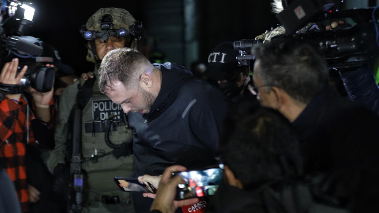 El ciudadano estadounidense John Poulos, presunto asesino de Valentina Trespalacios.