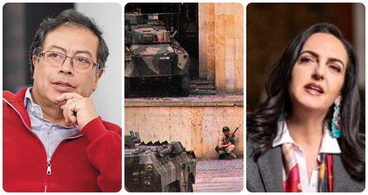 Gustavo Petro y María Fernanda Cabal chocan por el papel del exalcalde de Bogotá en el M-19
