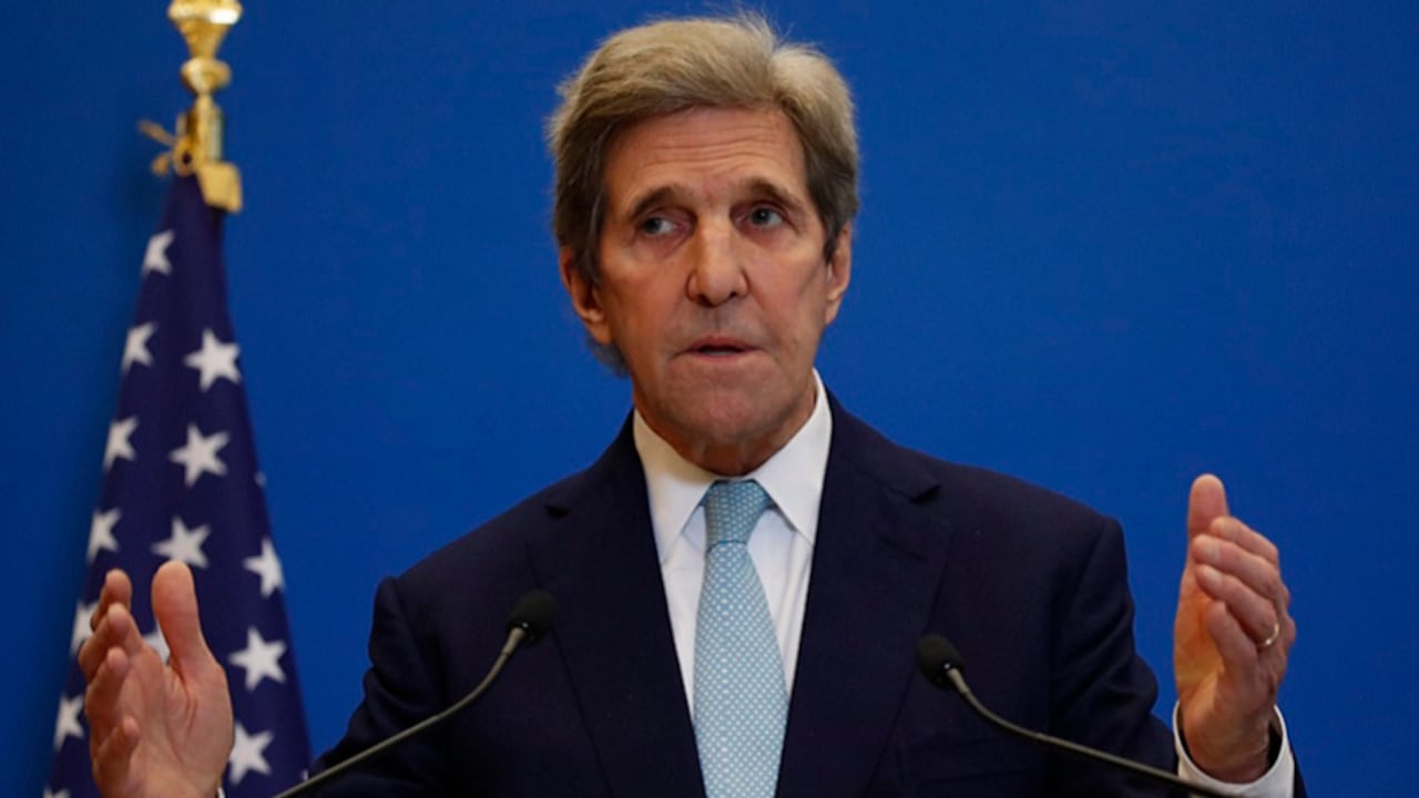 John Kerry, funcionario del gobierno estadounidense, fue el enviado especial para el clima a la Conferencia sobre los Oceanos de la ONU.