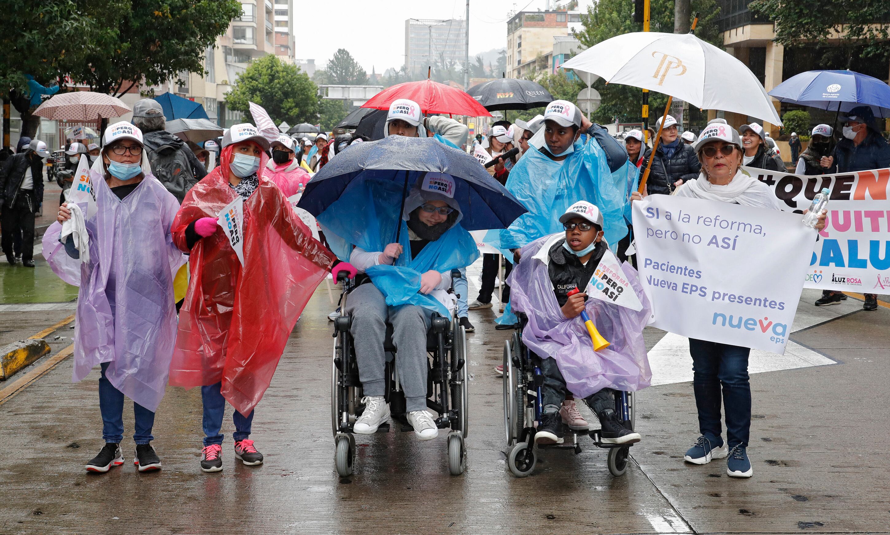 Marchas en contra de la reforma a la salud