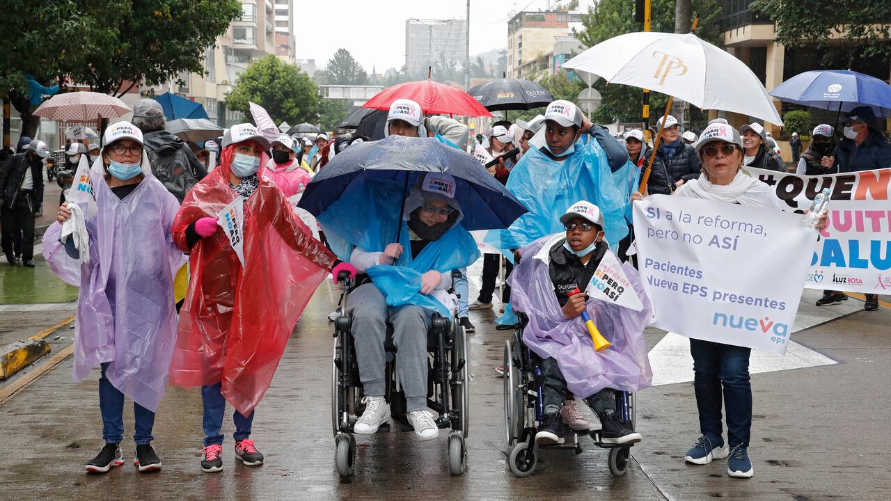 Marchas en contra de la reforma a la salud