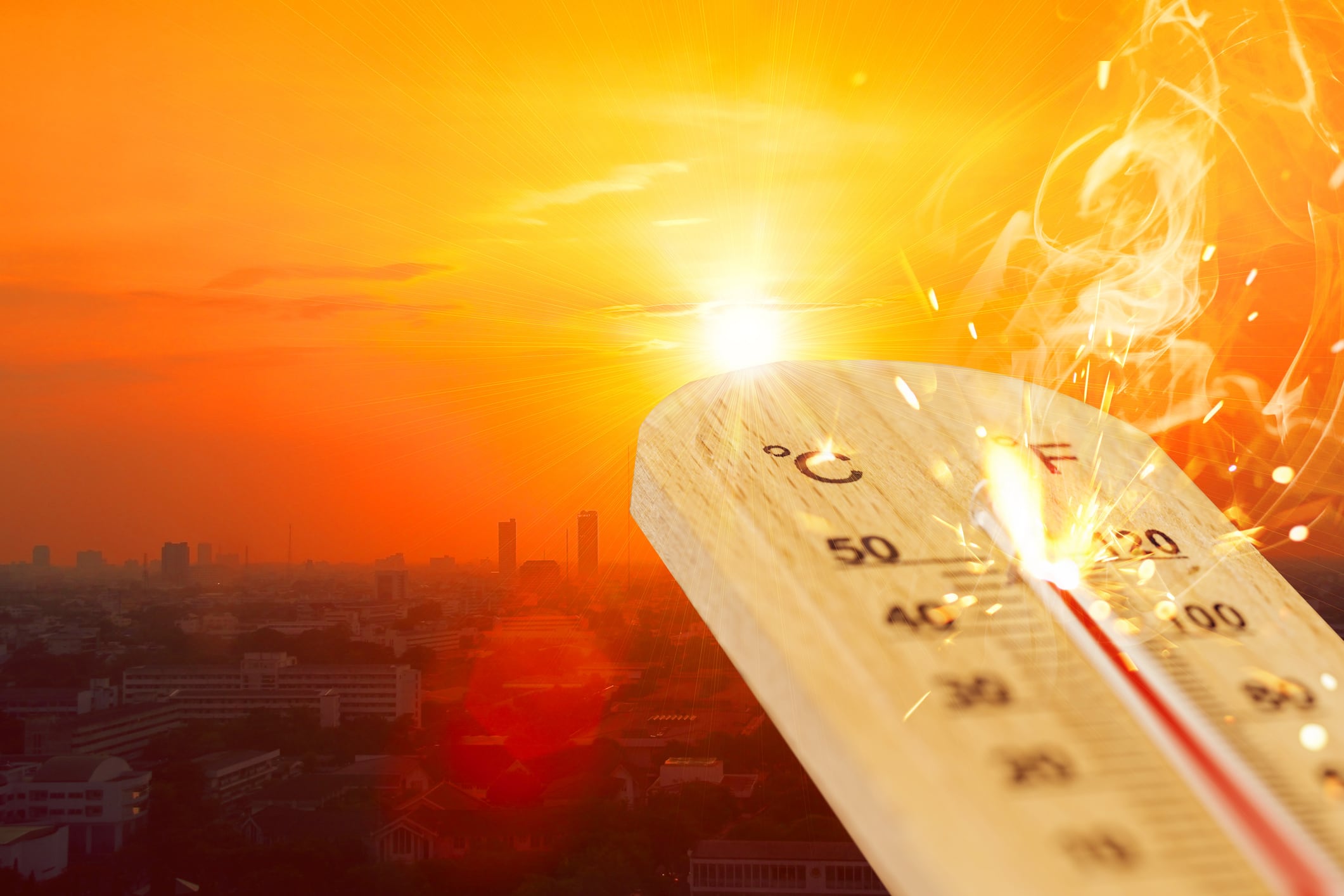 Las temperaturas más altas se concentraron en varias zonas del norte y centro del país.