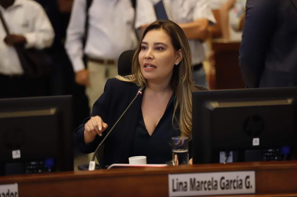 Lina García Gañán, concejala del Centro Democrático, declarada en rebeldía.