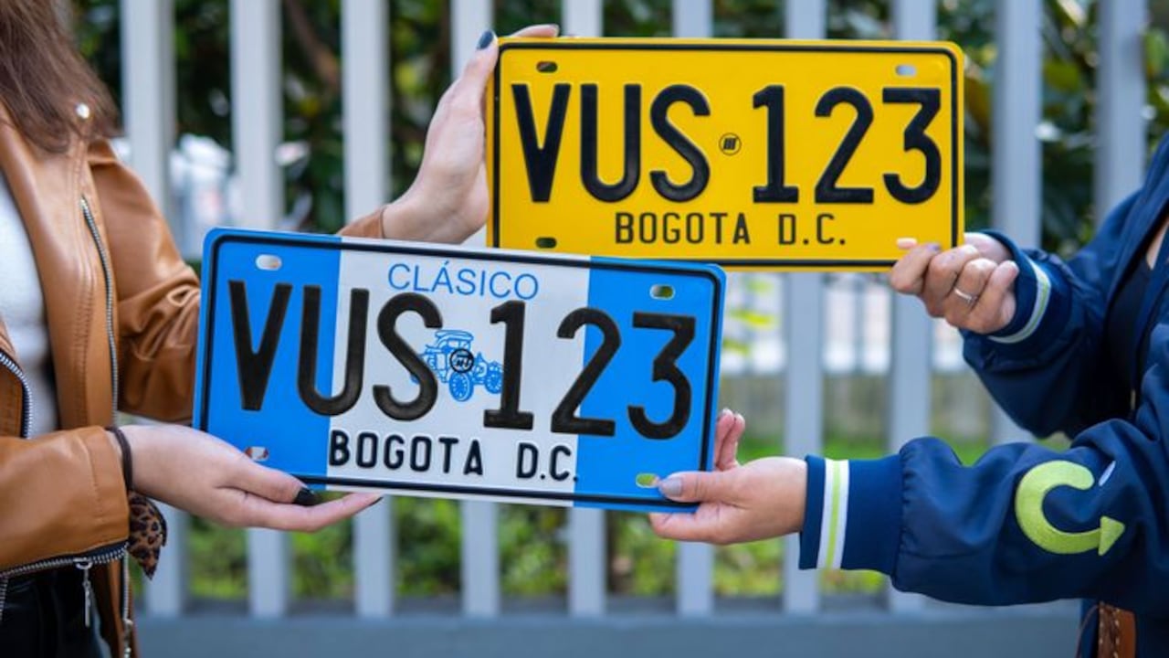 Cambio de placas para vehículo antiguo