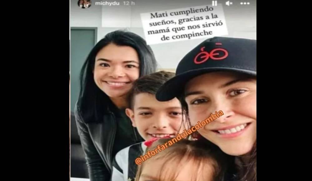 Esposa y expareja de Rigo, juntas.