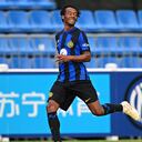 Juan Guillermo Cuadrado jugó 33 minutos en su estreno con Inter de Milán.