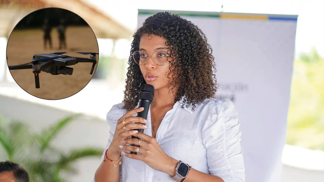 Gobernadora del Chocó hdenuncia ataques con drones.