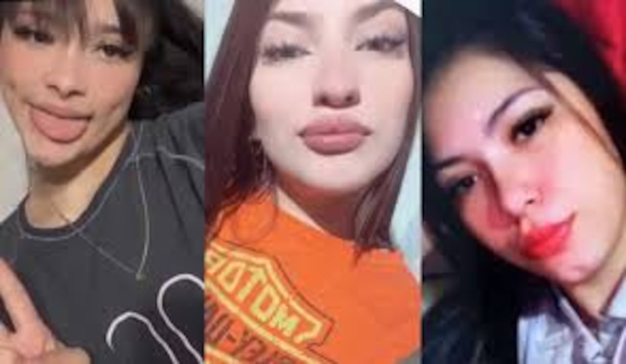 Brenda del Castillo (20), Morena Verri (20) y Lara Morena Gutiérrez (15), que fueron víctimas de un brutal triple feminicidio.