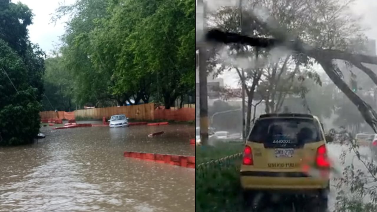 En redes sociales múltiples usuarios compartieron videos y fotografías en las que se observa el caos generado por las precipitaciones, especialmente en la zona de El Poblado, Laureles, Guayabal, Belén y el noroccidente de la ciudad.