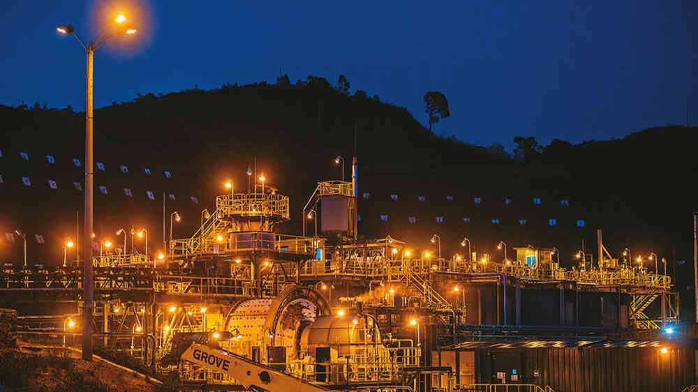 Mina San Ramón, ubicada en el municipio Santa Rosa de Osos, en Antioquia.