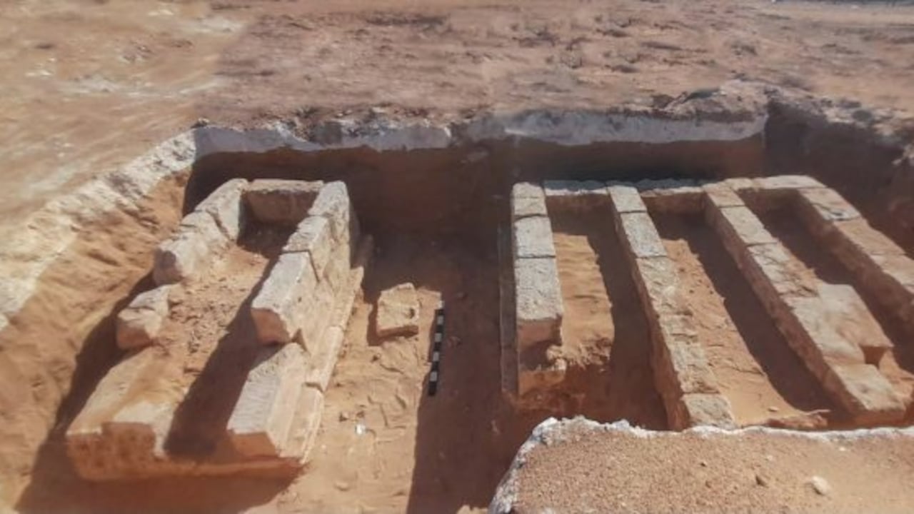 Los arqueólogos también descubrieron los restos de un asentamiento de la era bizantina, alrededor del siglo IV a.C.