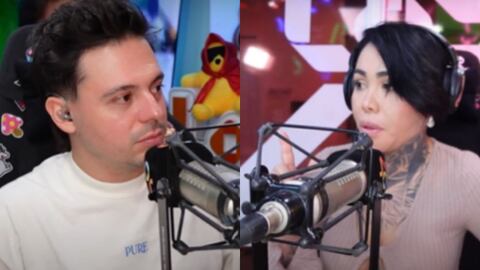 Yina Calderón y Roberto Cardona tuvieron un tenso instante en pleno programa en vivo.