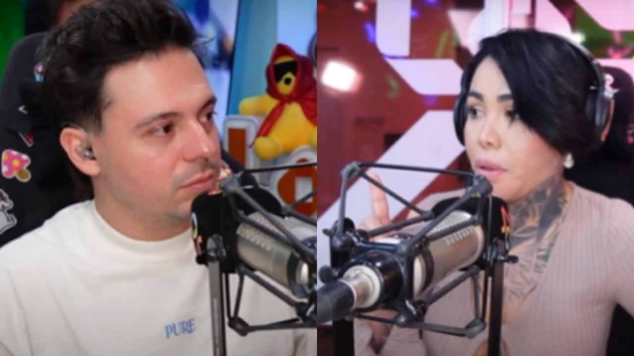 Yina Calderón y Roberto Cardona tuvieron un tenso instante en pleno programa en vivo.