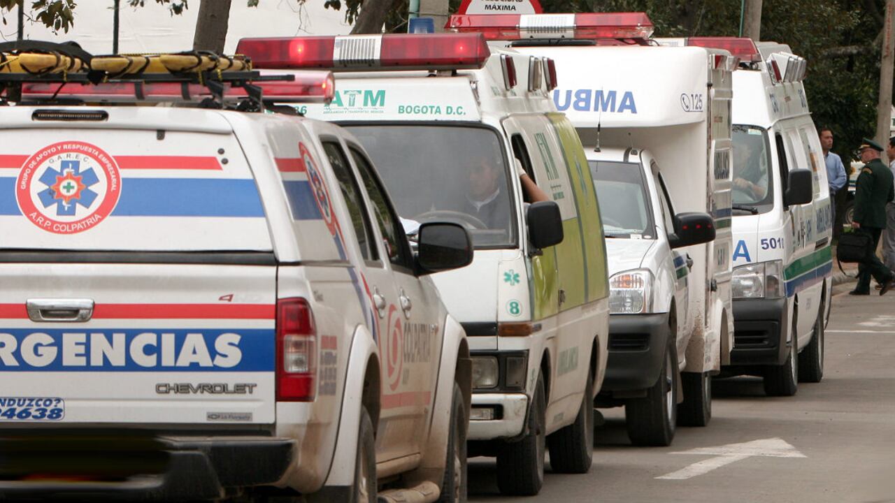 En Bogotá hay 676 ambulancias de las cuales 565 sosn particulares.