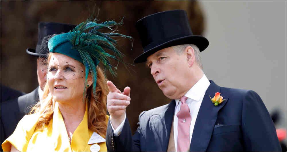 Sarah Ferguson y el príncipe Andrés