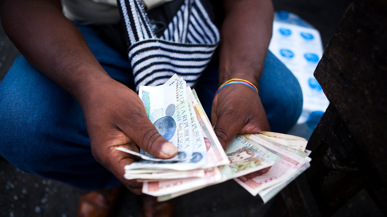 Negociación de dinero.