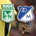 Atlético Nacional y Millonarios pondrán a prueba al cuerpo arbitral en el Atanasio Girardot