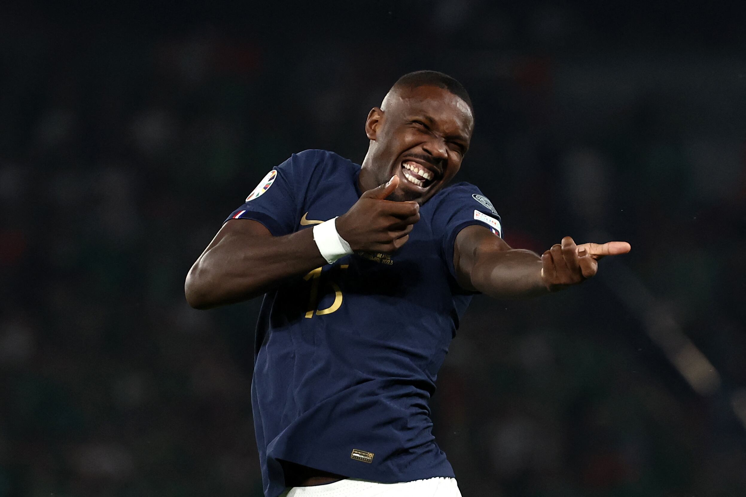 Marcus Thuram marcó su primer gol con Francia.