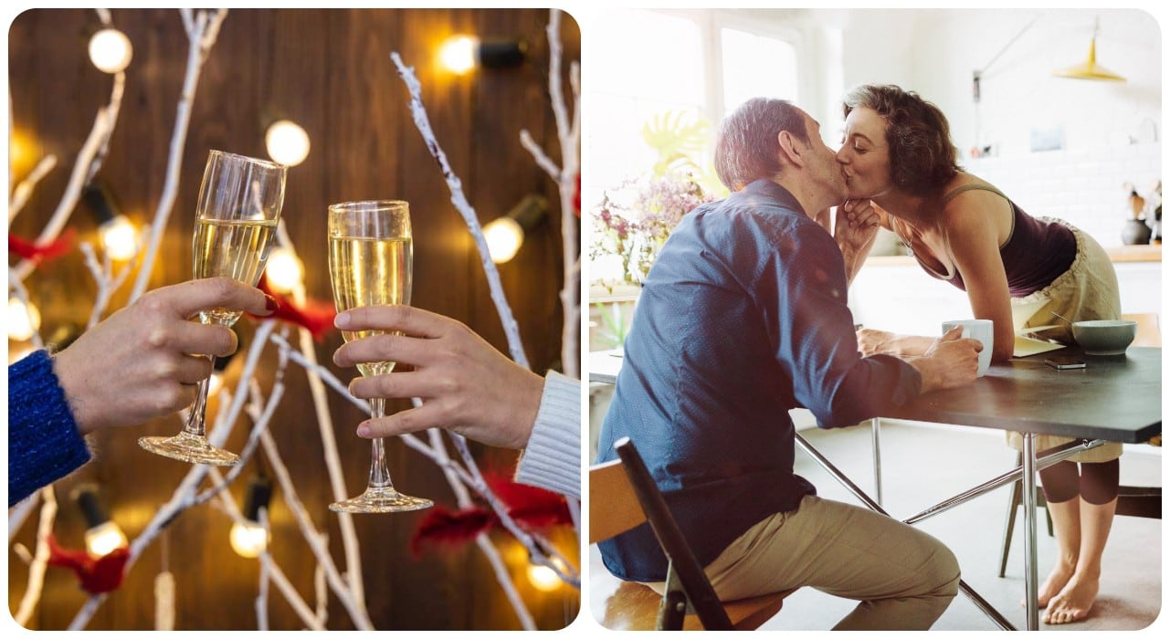Esta es la razón por la que las personas se meten debajo de la mesa en Año Nuevo