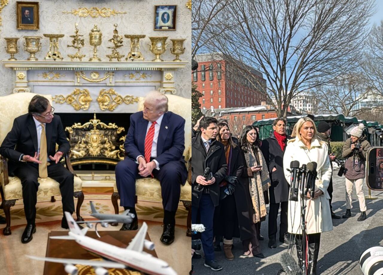Karoline Leavit, portavoz de la Casa Blanca, entregó detalles sobre el encuentro entre los presidentes Gustavo Petro y Donald Trump.