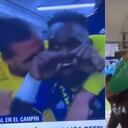 Juan Moreno y Álvaro Montero burlándose de Nacional.