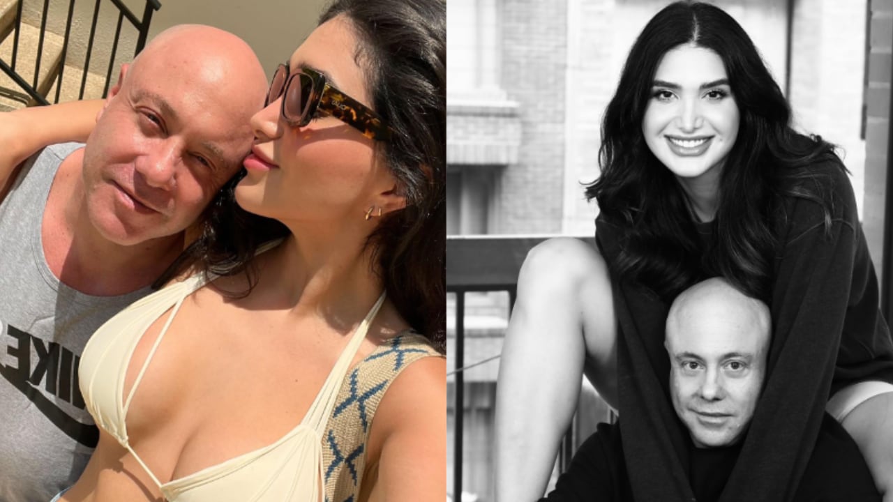 Jorge Raush y su novia Nathalie Monsalve