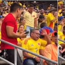 Mane Díaz se mostró muy molesto por el fanático que le pidió una foto en el partido Colombia Vs. Panamá.