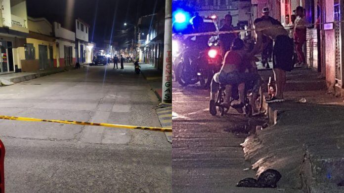 Una mujer en silla de ruedas murió tras ataque sicarial en el Valle.