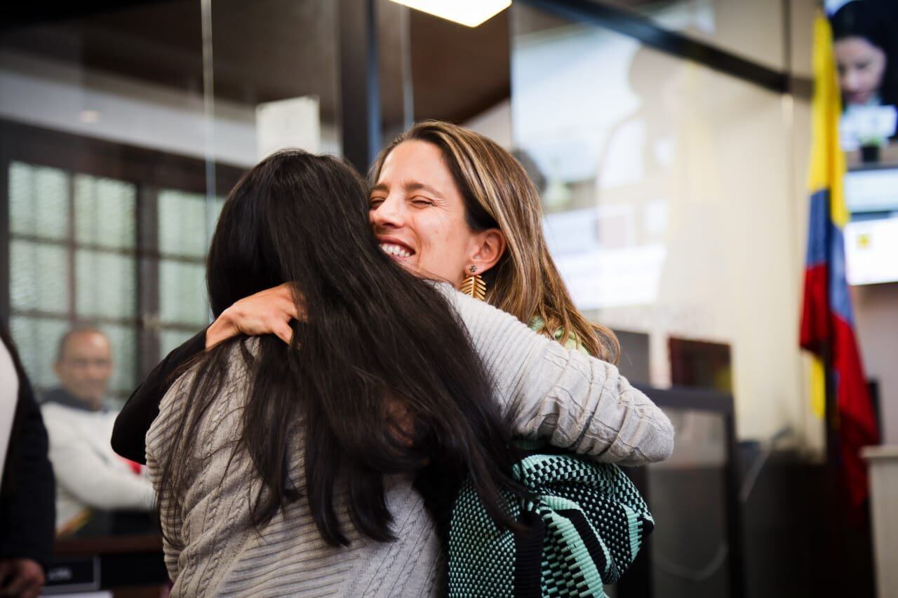 Secretaria de la mujer, Diana Rodríguez, celebró la decisión del Concejo de Bogotá.
