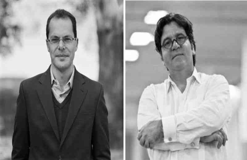 De izquierda a derecha: Gabriel Pérez-Barreiro y Luis Pérez-Oramas.