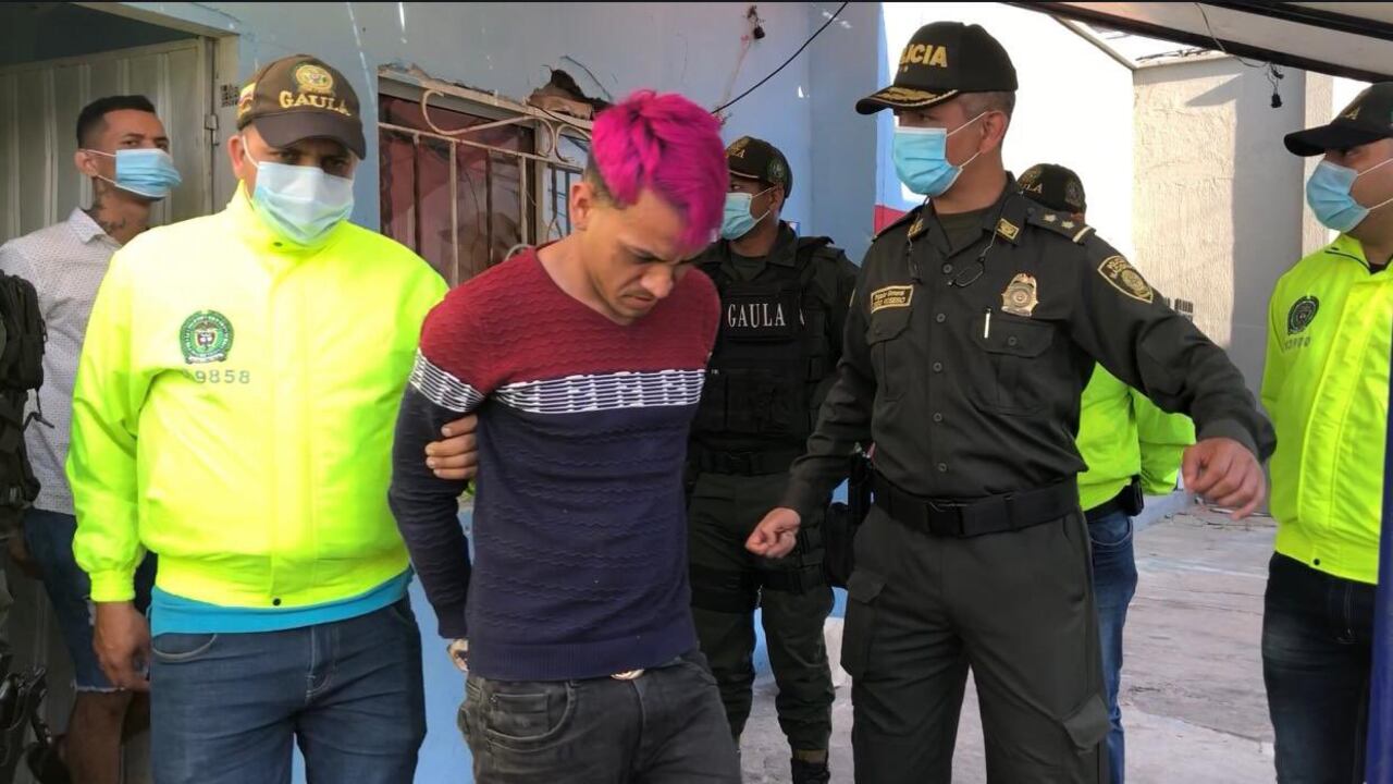 presuntos responsables de ataque con granada en Barranquilla