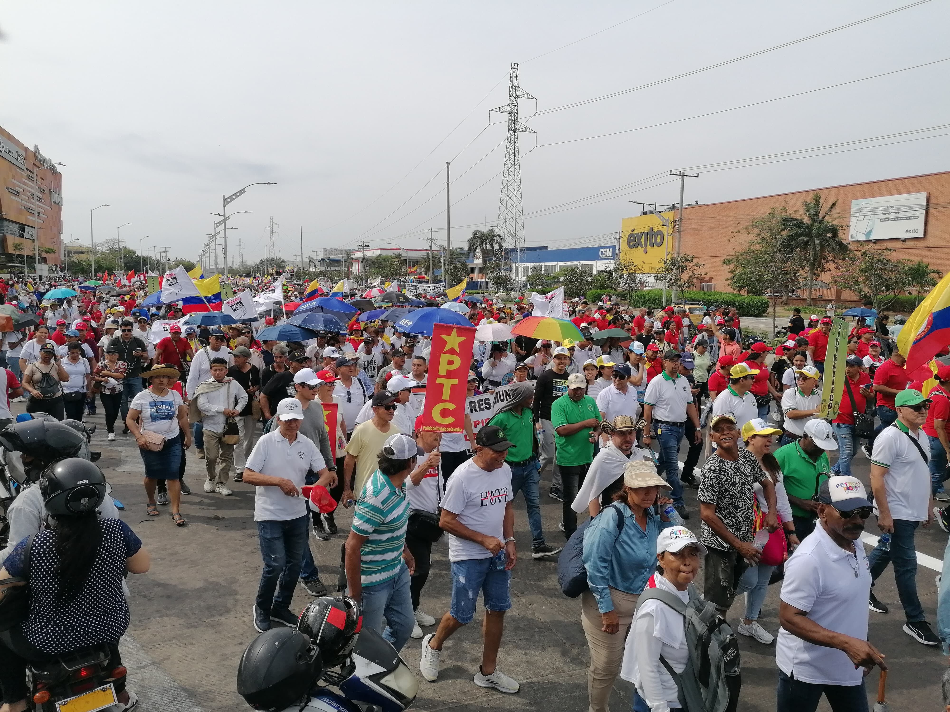 Marcha 18 de marzo 2025 Barranquilla