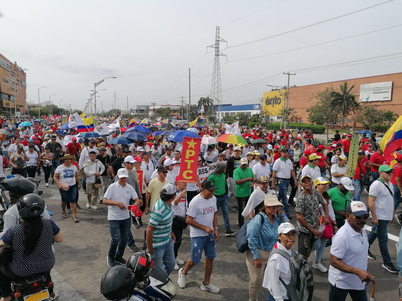 Marcha 18 de marzo 2025 Barranquilla