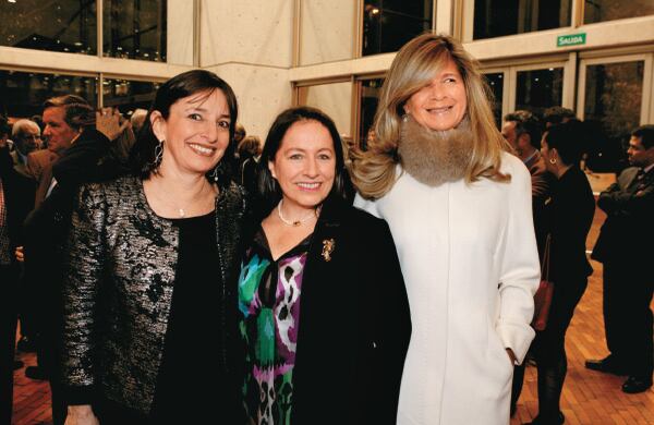 Yamile Pérez, Lorenza Panero y Claudia de Francisco.